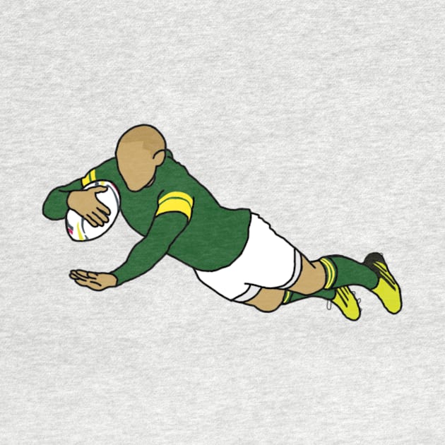 Bryan Habana (South Africa) by PennyandPeace